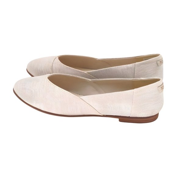 TOMS Womens Jutti Neat Loafer Flat, Natural Melange Woven, Size 10 Wide - Picture 5 of 7
